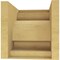 Ekena Millwork 12"W x 12"D x 12"H Wide Alma Rough Cedar Woodgrain TimberThane Corbel, Primed Tan CORUR12X12X12ALMRCPR - alternate 3